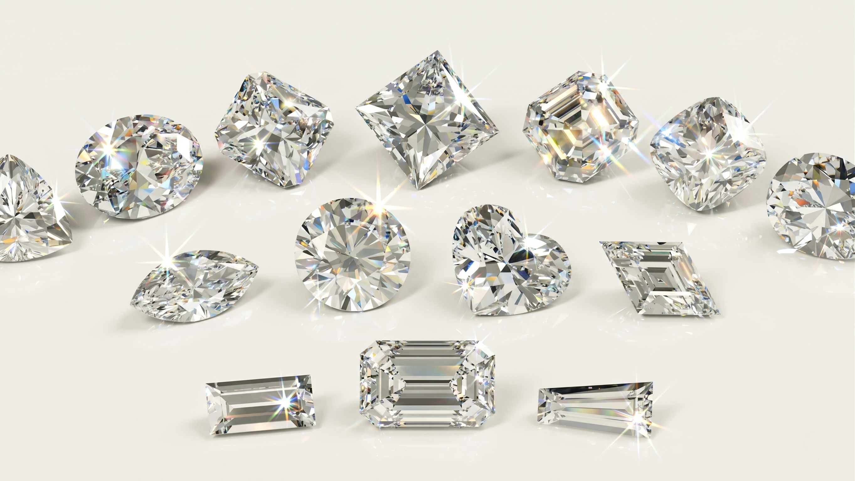Beyond the Standard 10 Shapes. 100+ Diamond & Gemstone Shapes & Cuts STARA Has To Offer You